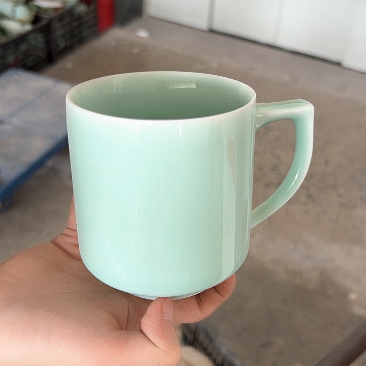 龙泉云间青瓷小米茶器