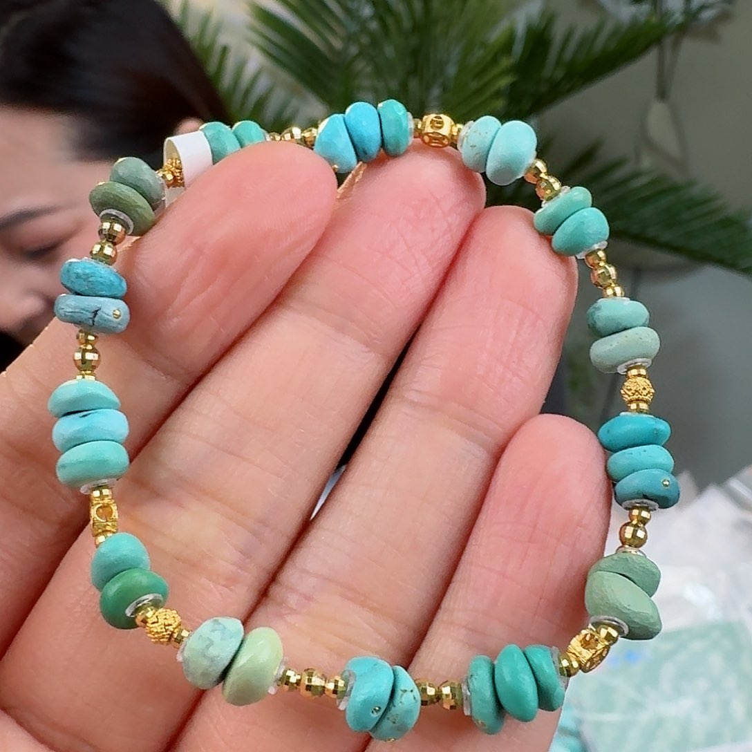 绿松石珠宝奇石未镶嵌