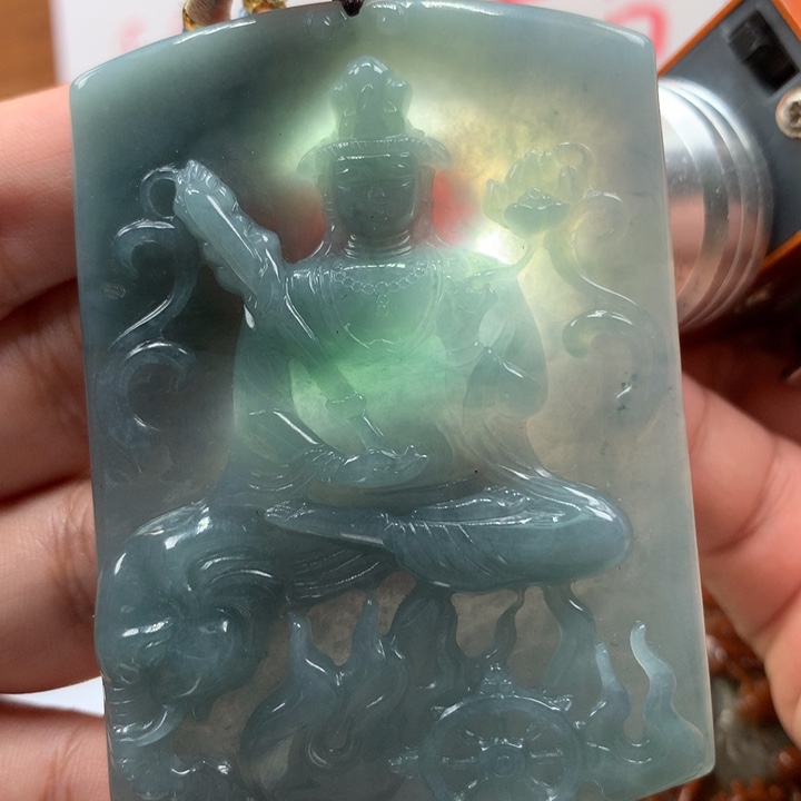 翡翠颈饰未镶嵌保真天然A货翡翠