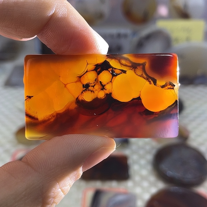 玛瑙/玉髓合金颈饰