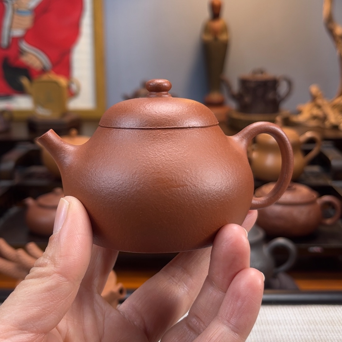 紫砂茶具半手工制作