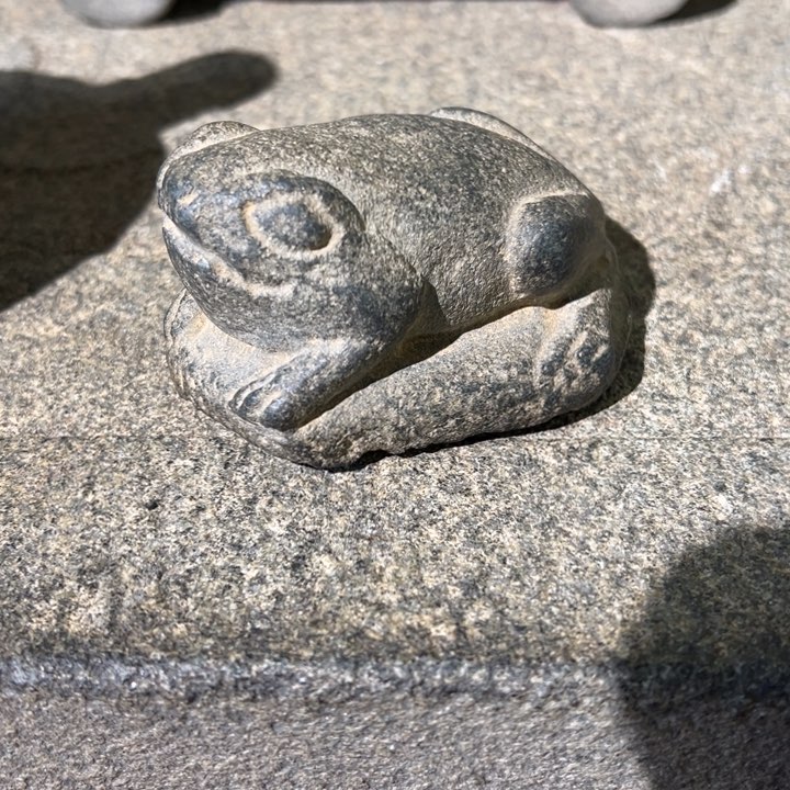 石材升*青蛙福建青石