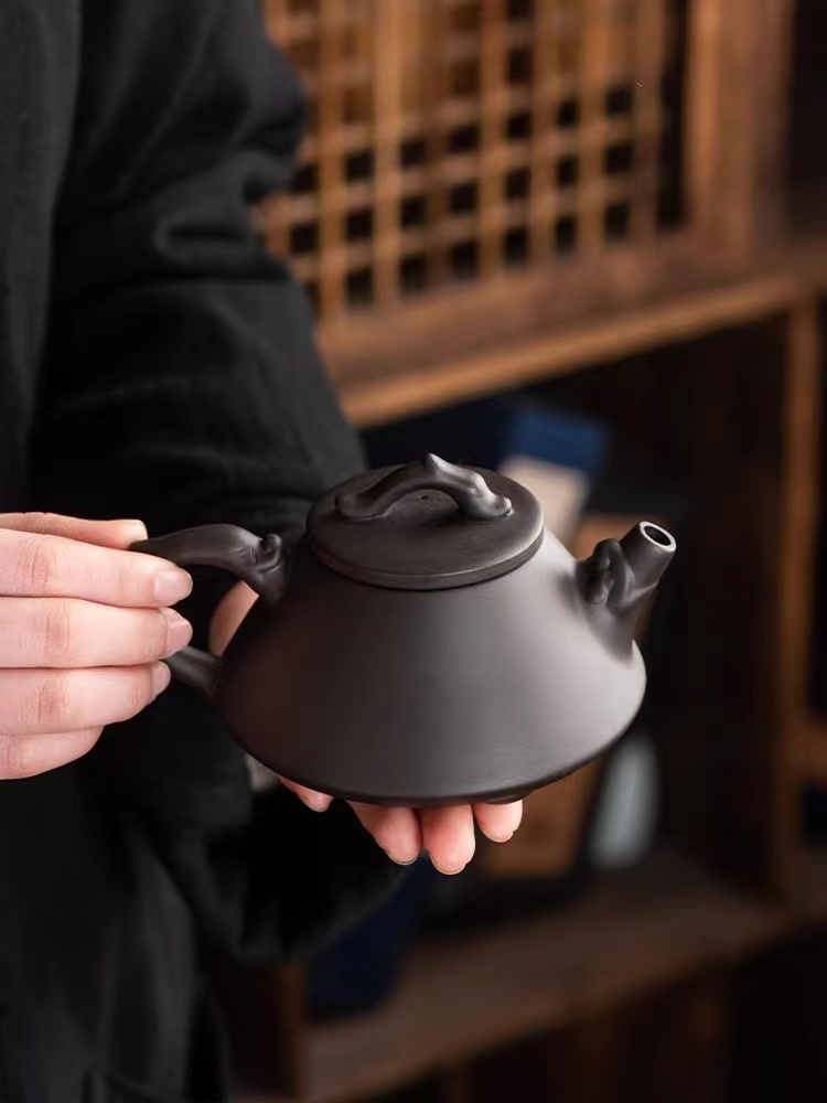 【展宏茶具】紫砂壶石瓢壶单壶