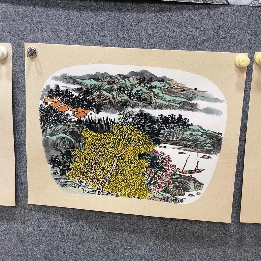姜奇老师山水作品