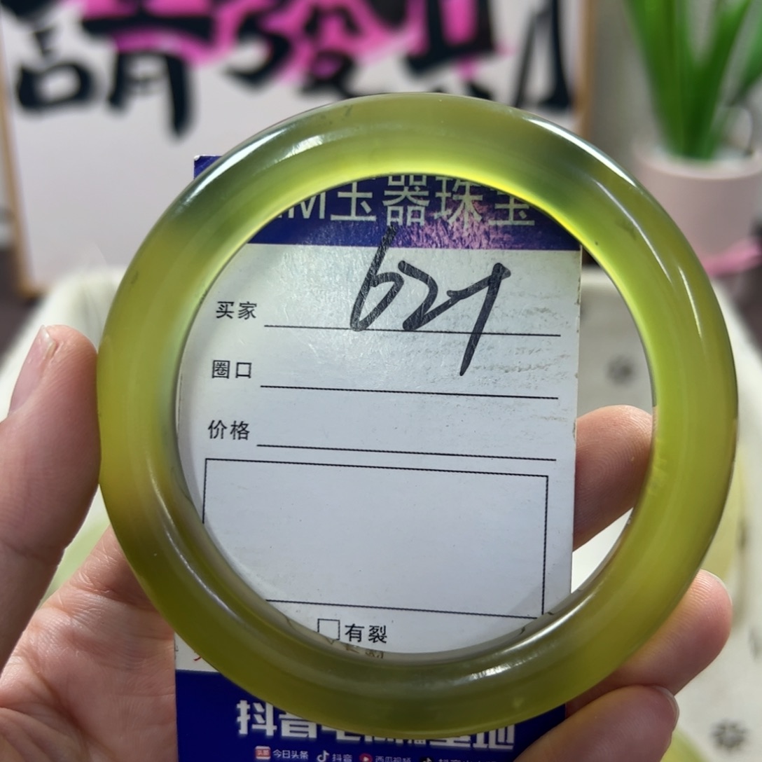 蛇纹石玉手镯未镶嵌223