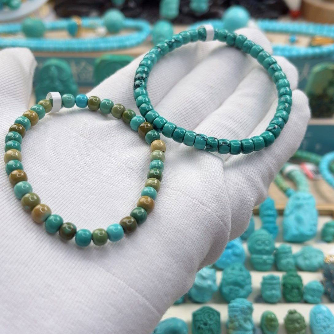 绿松石配饰未镶嵌南*