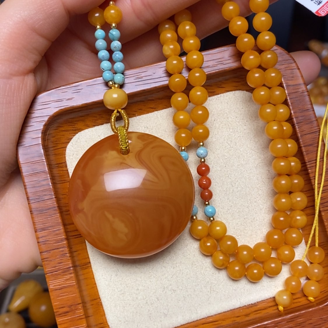 【闪购商品】未镶嵌蜜蜡颈饰项链