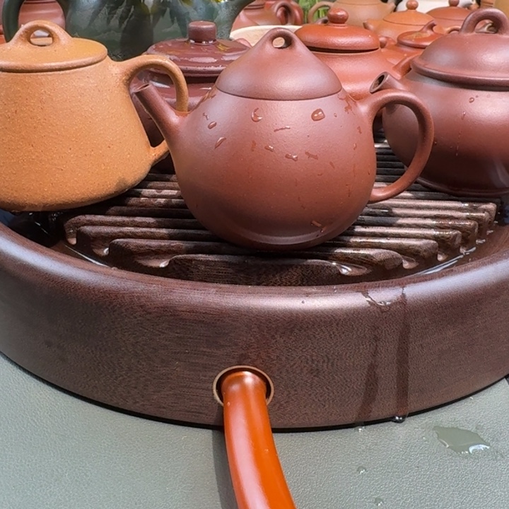 紫砂茶壶底槽清无添加龙蛋130