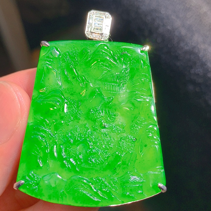 【闪购商品】翡翠颈饰未镶嵌翡翠