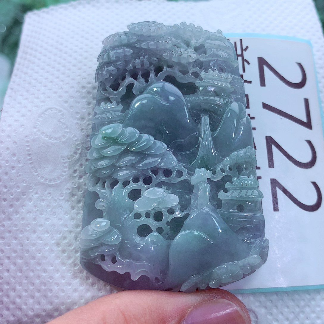 吊坠(不含链)未镶嵌翡翠