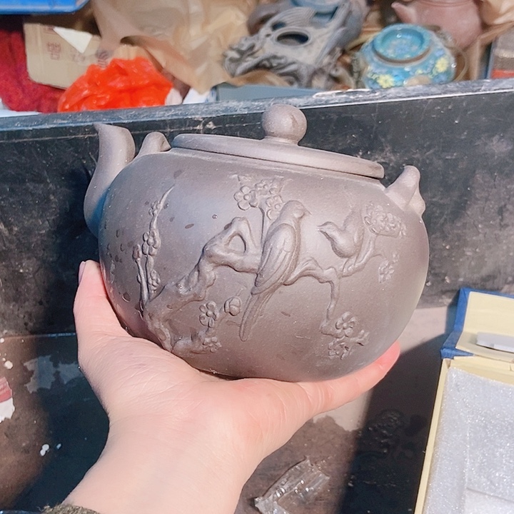 紫砂茶杯宜兴紫砂手工制作