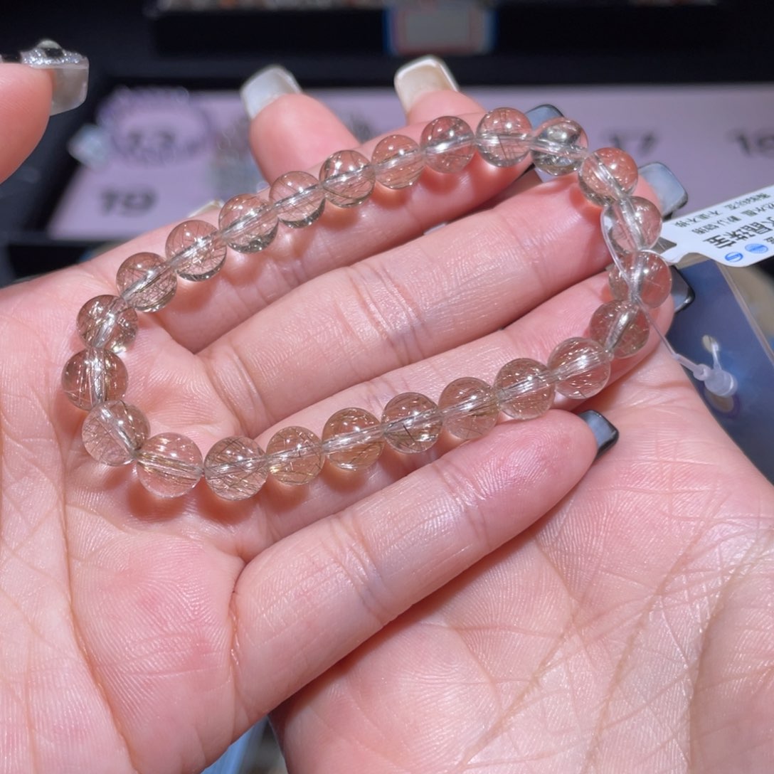 水晶手链未镶嵌15号多样性发货一O 约7+