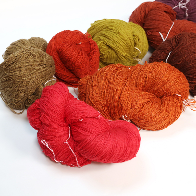 旧直播专享 羊绒绞纱手工编织毛线200-250克/绞