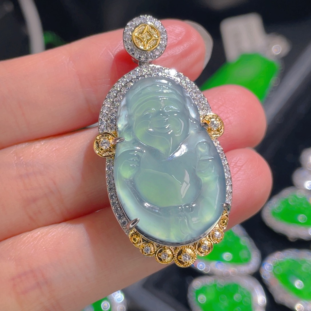 翡翠吊坠(不含链)未镶嵌