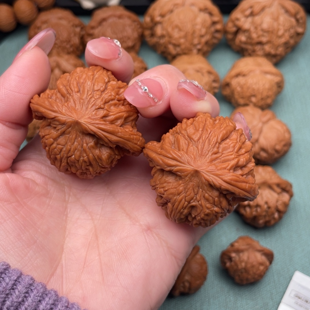 文玩核桃把件全品山地磨42