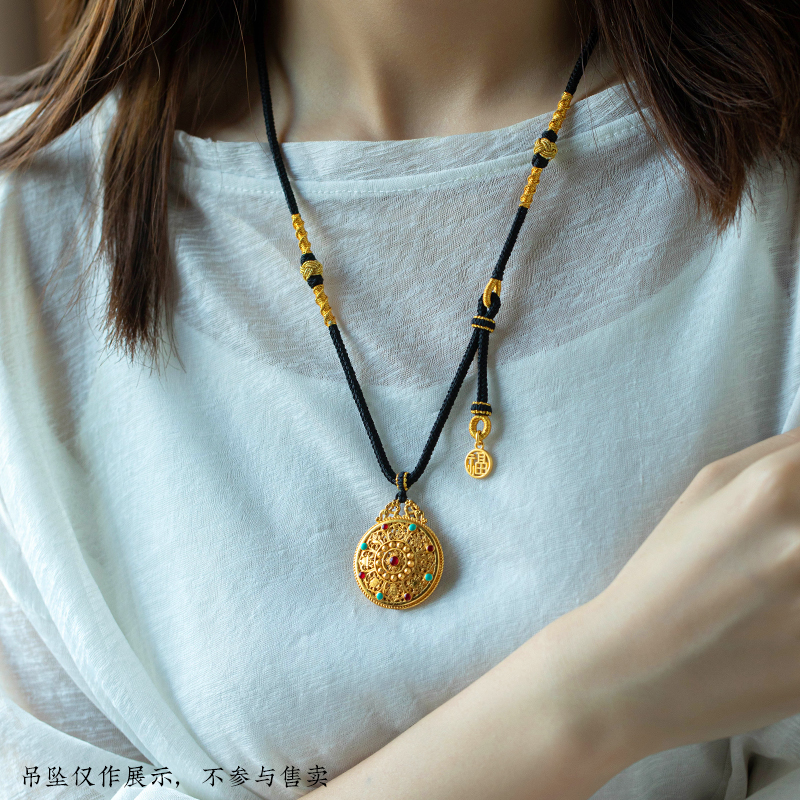 毛衣链高端挂件绳专用绳子佛头吊坠挂绳项链绳配绳