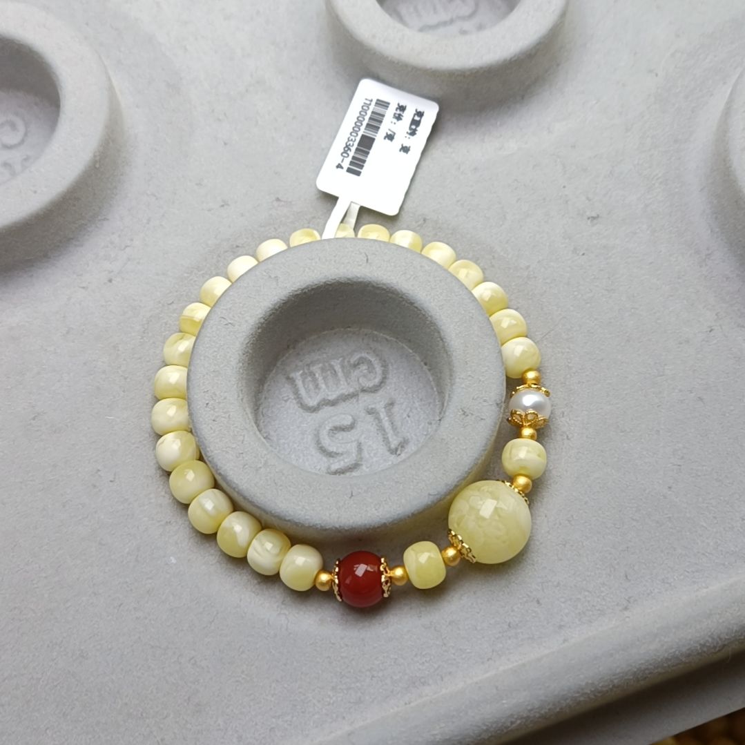 蜜蜡手链未镶嵌6老型