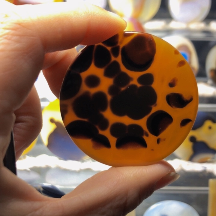 合金玛瑙/玉髓珠宝奇石127