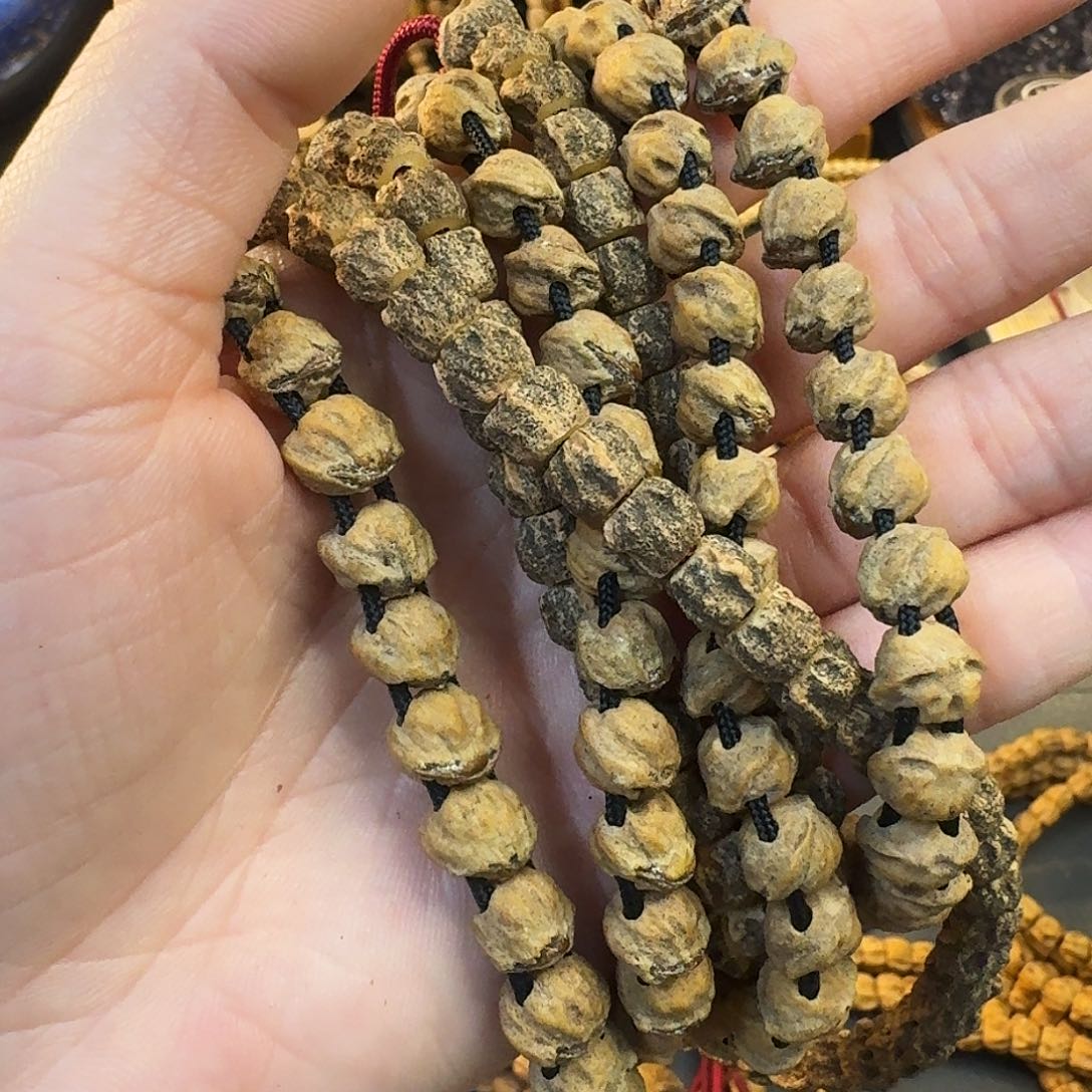 柏香籽/百香籽手串兔*。