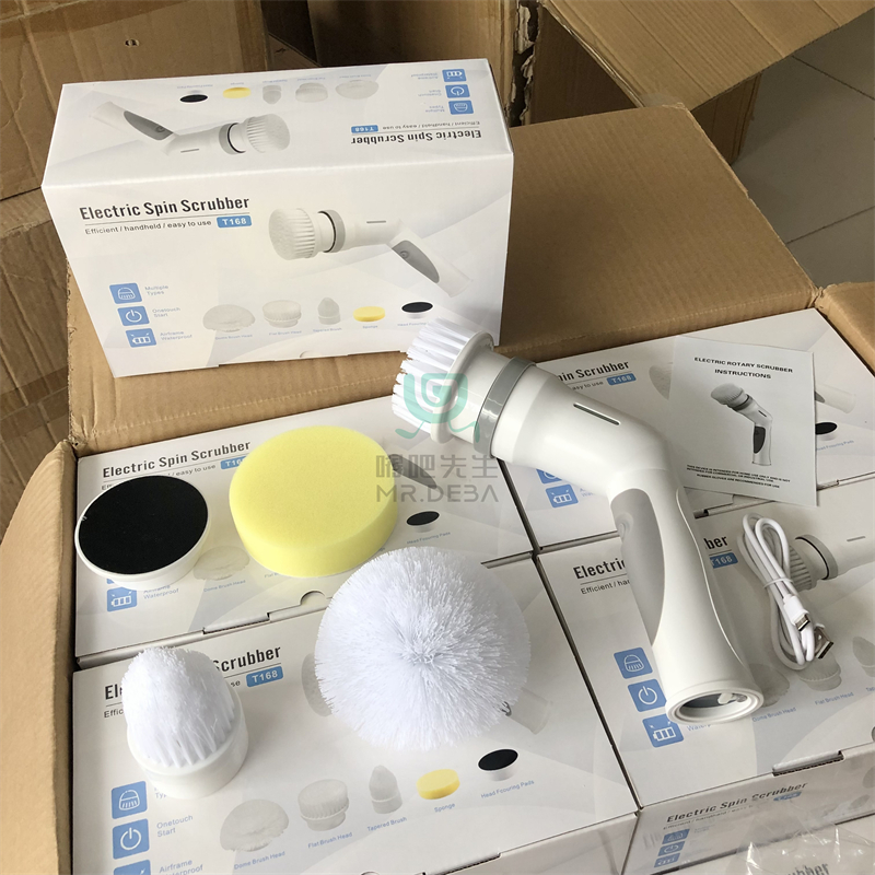 多功能无线电动清洁器电动清洁刷家用浴室刷子地板瓷砖