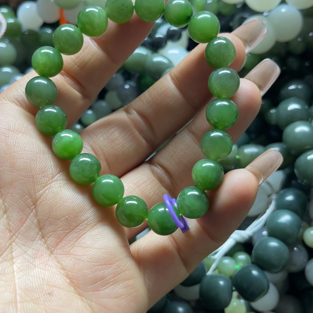 和田玉手链未镶嵌