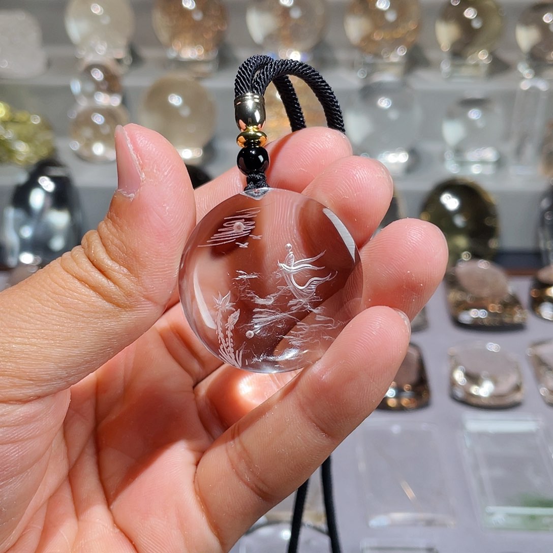 水晶水晶挂件未镶嵌