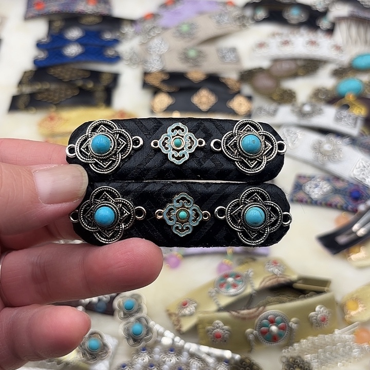 蒙古元素发卡一对24