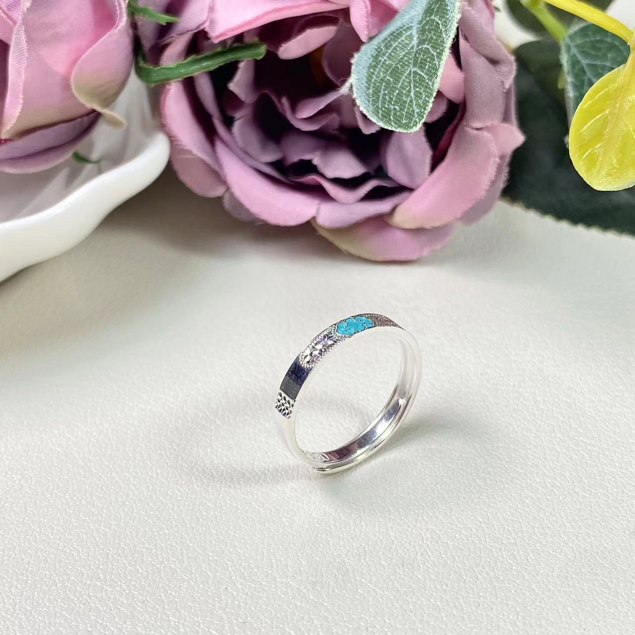 925银银制品 【铭记珠宝】S925银戒指26-3DM249H508