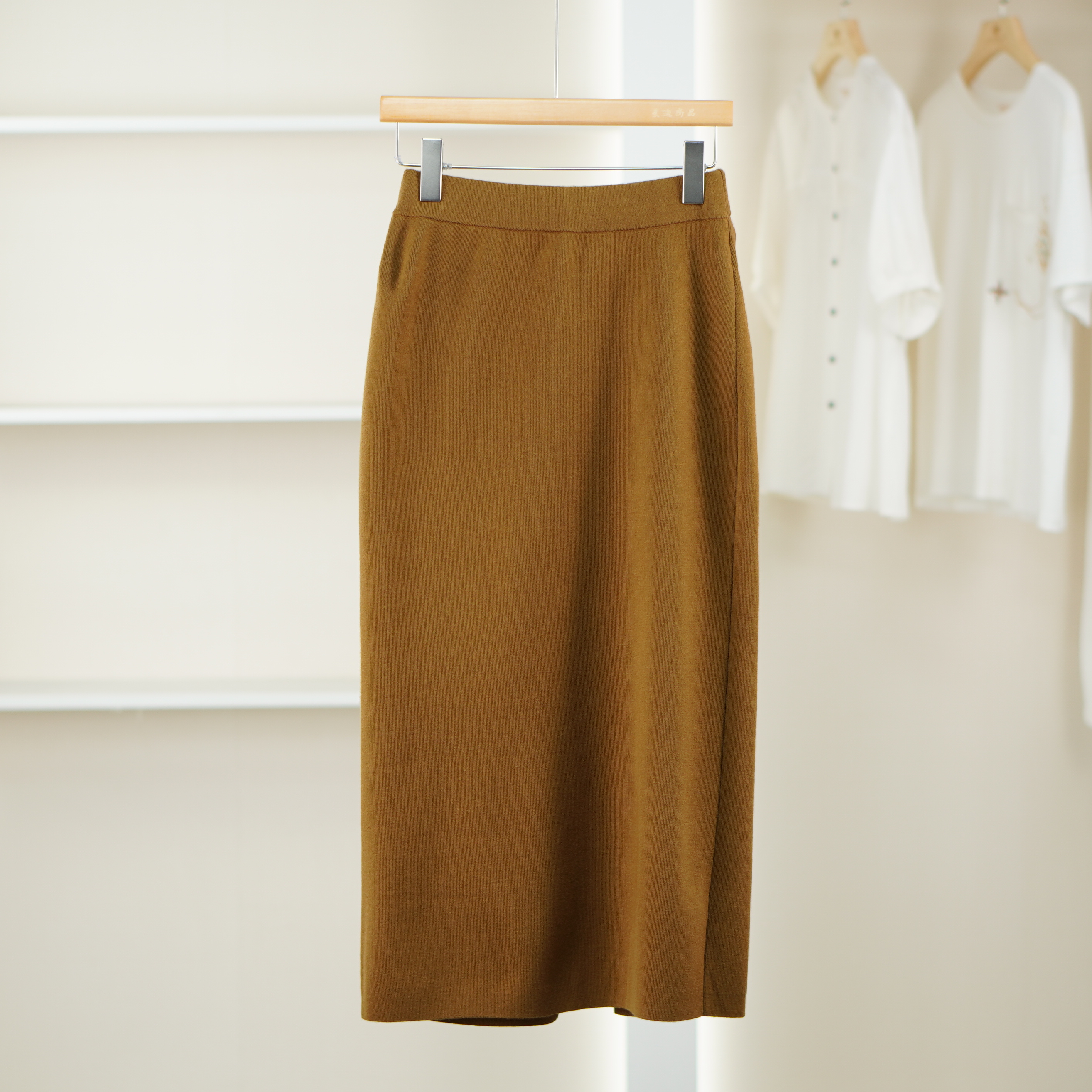 麦迪尚品 一路童行【沙YM】31020988 春秋时尚针织长半裙女装