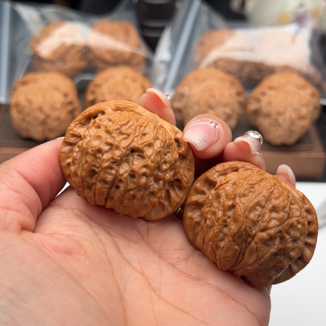 文玩核桃把件血麒麟43