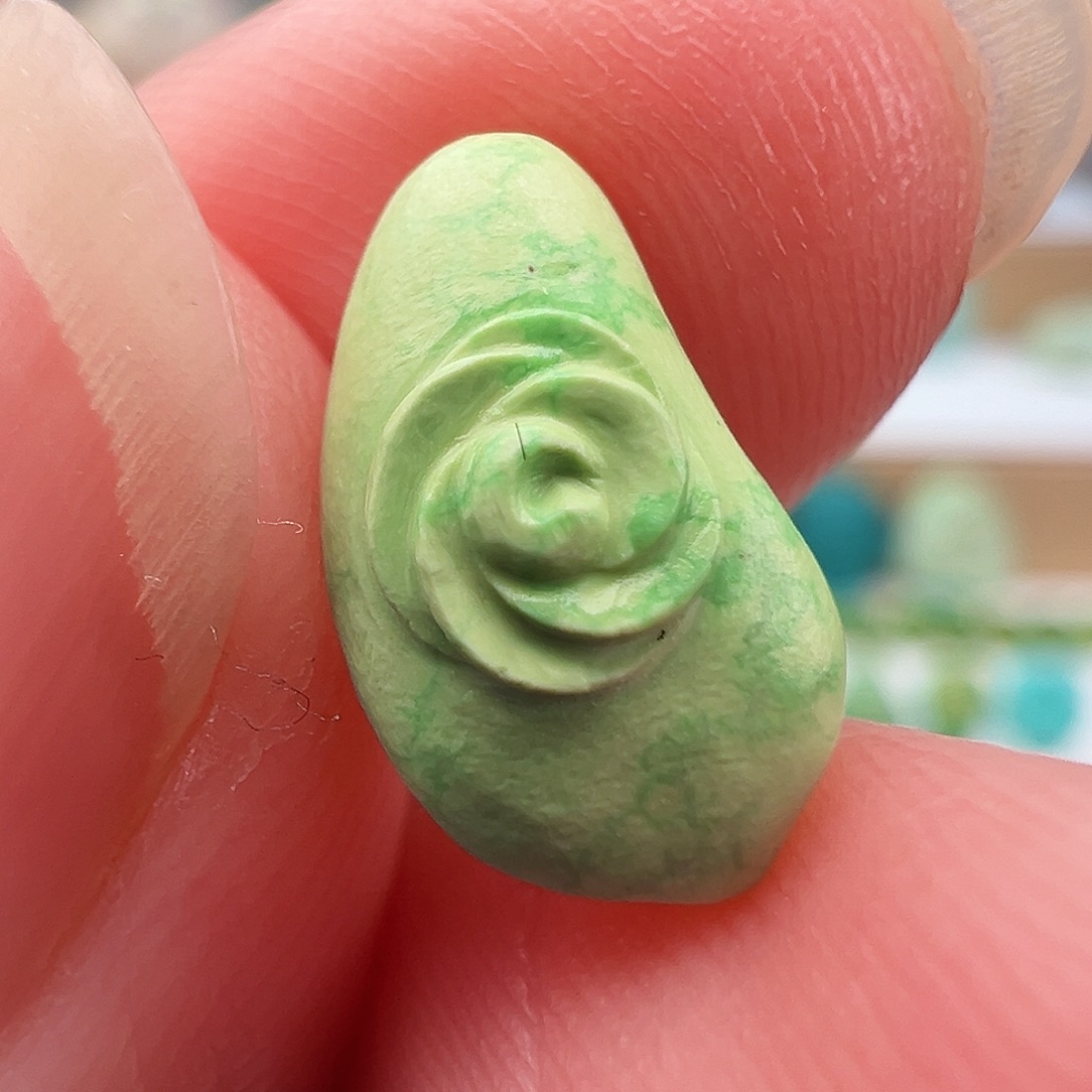 绿松石未镶嵌项链