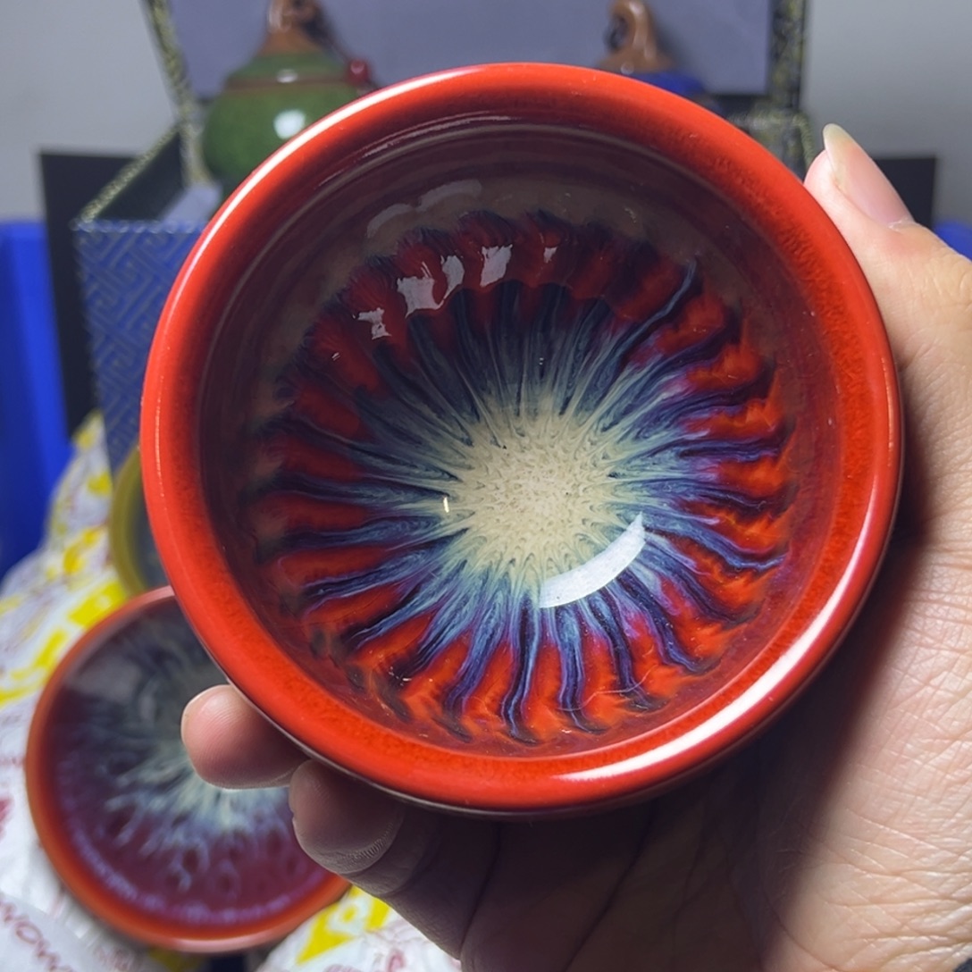 茶盏建阳建盏喝茶主人杯