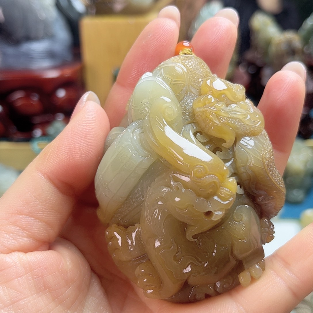 和田玉挂件未镶嵌