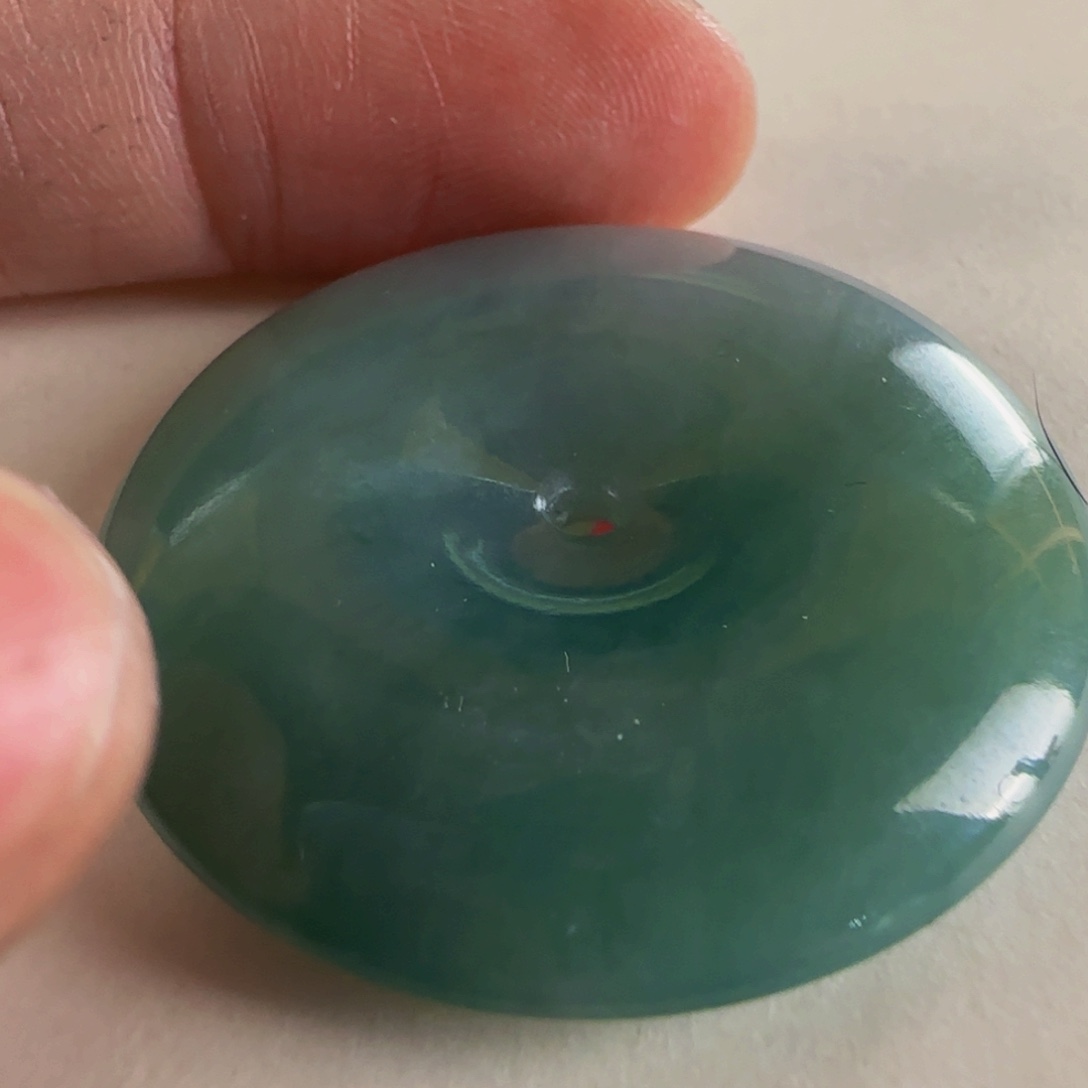 颈饰未镶嵌翡翠老坑