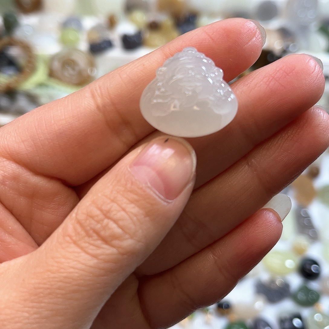 和田玉吊坠(赠链)未镶嵌