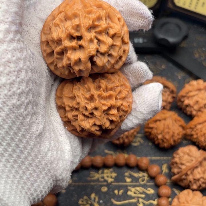 勿***心核桃44尺秦岭野生官帽