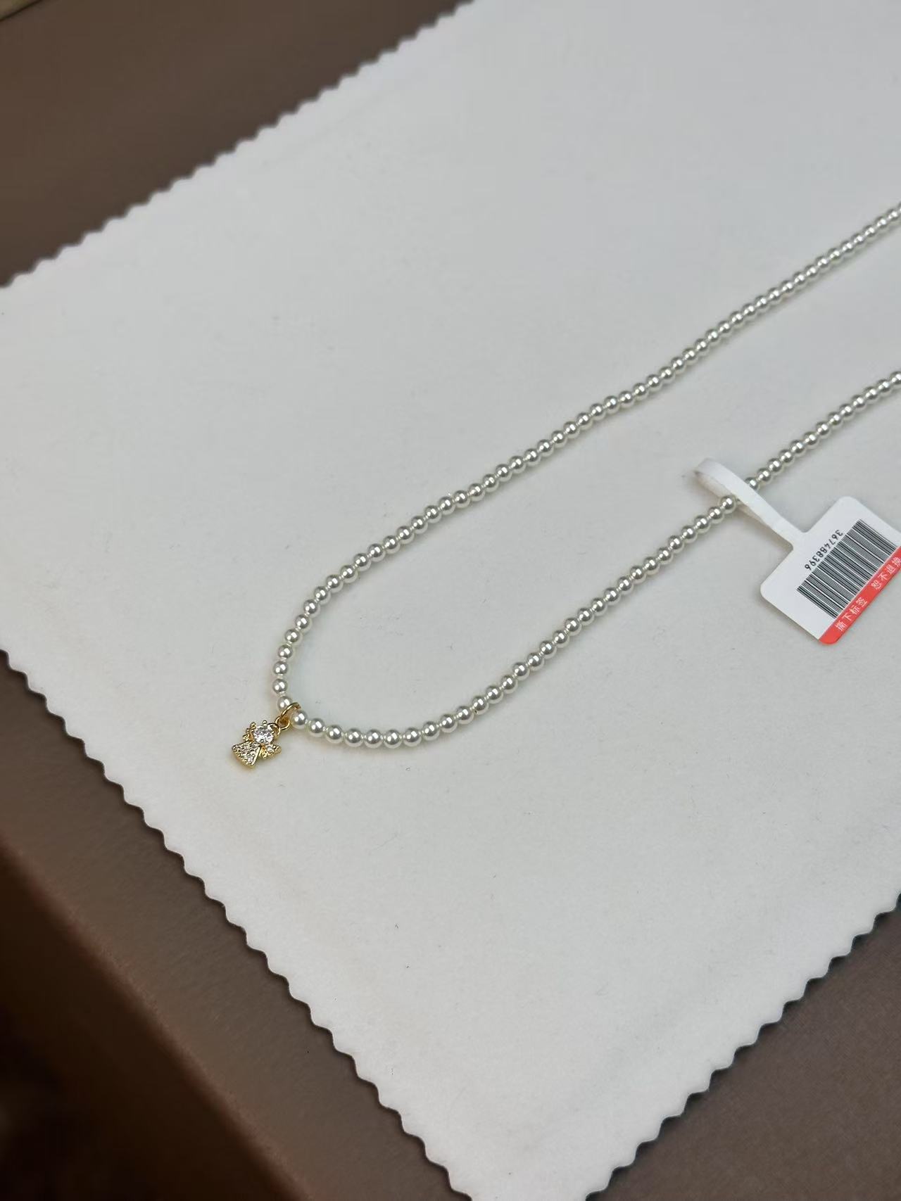 03-85米珠天使项链