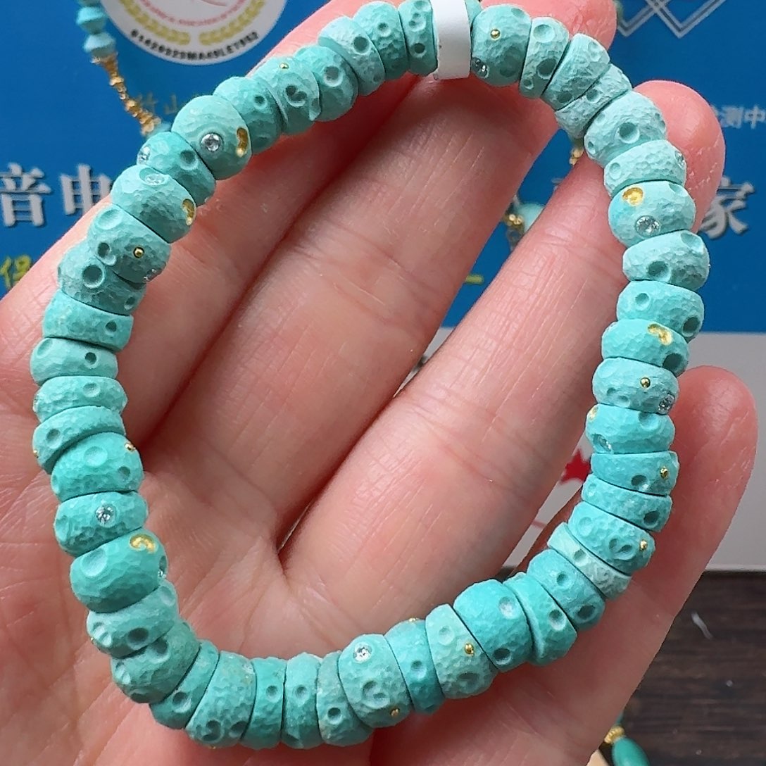 绿松石珠宝奇石未镶嵌