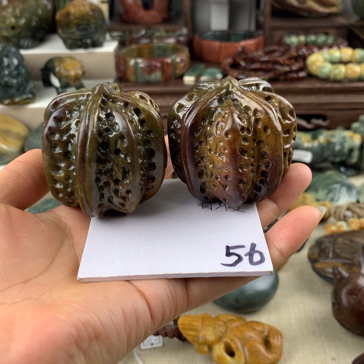 泡***4岫岩河磨玉（透闪石质玉）未镶嵌珠宝奇石