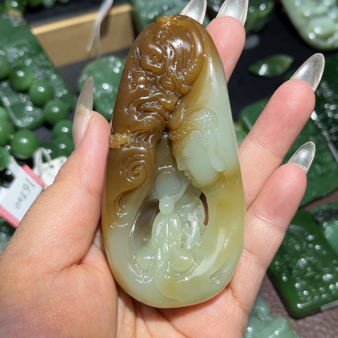 和田玉挂件未镶嵌