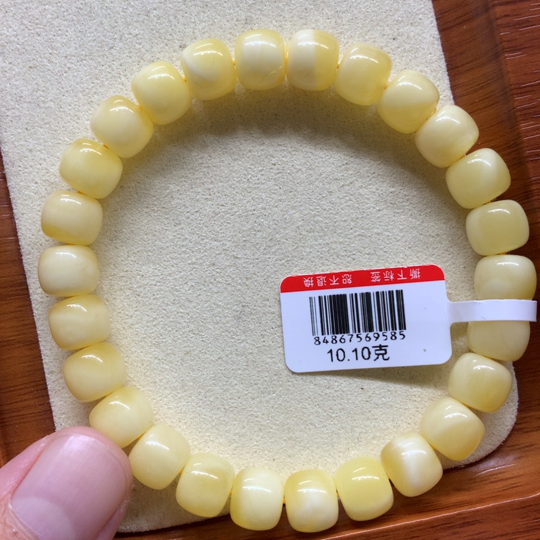 蜜蜡未镶嵌手链蜜蜡