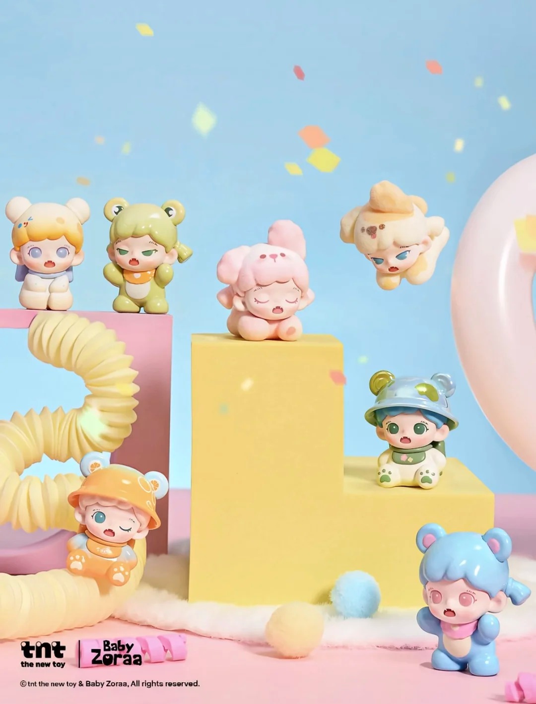 【小橘子】正版zoraa小小幼稚园萌粒