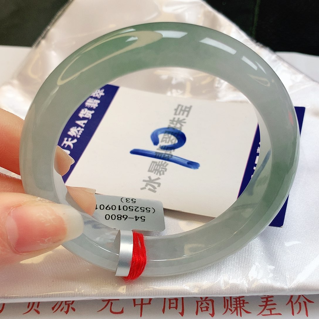 翡翠手镯未镶嵌缅甸天然a货翡翠