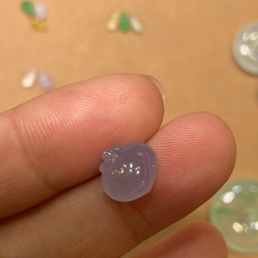 定制翡翠未镶嵌桃子