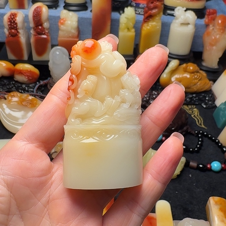 流***石寿山石印石芙蓉石