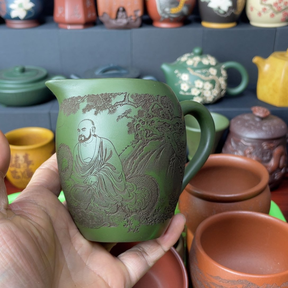 原矿紫砂手工主人杯