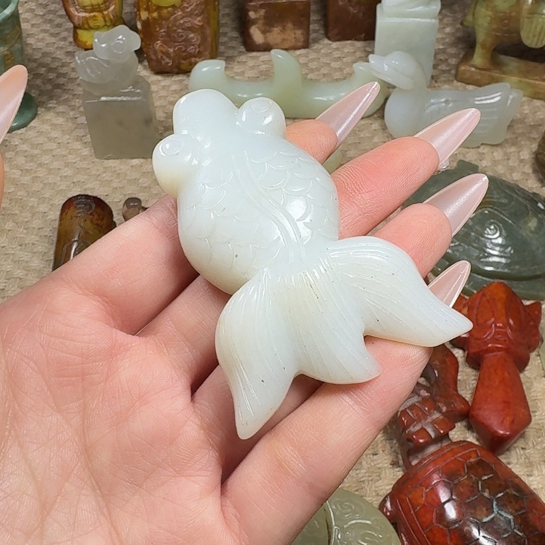 白玉菩提吊坠挂件