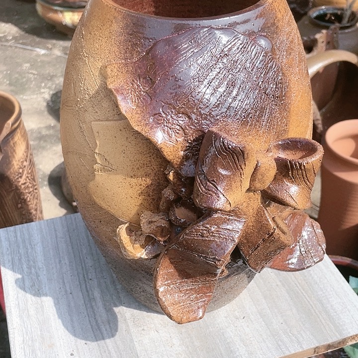 紫砂花盆14.31花盆花盆无孔