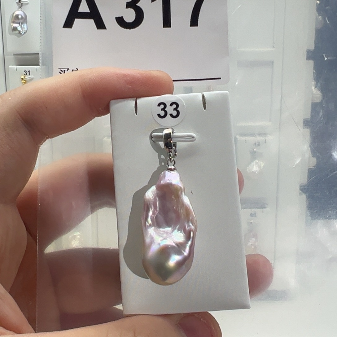 淡水珍珠颈饰合金