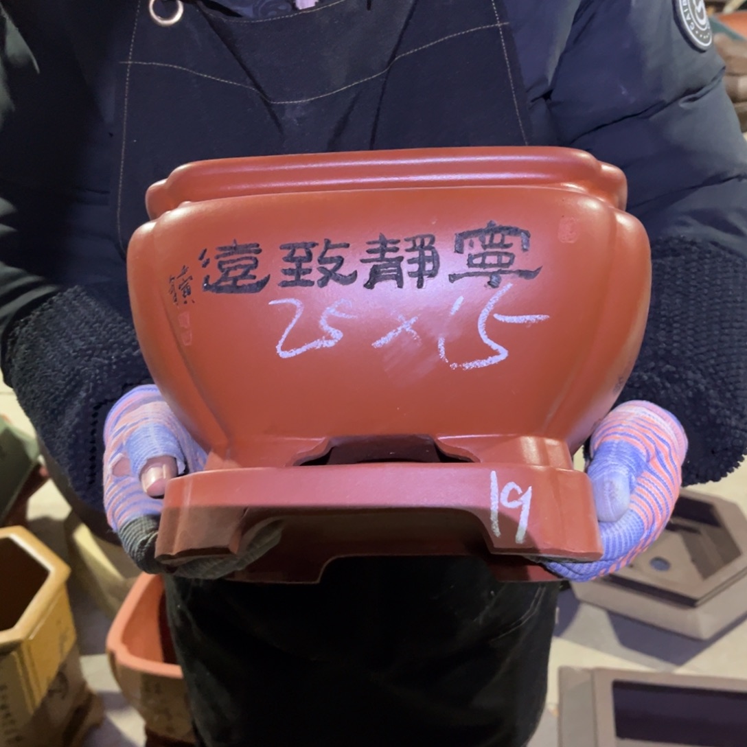 紫砂花盆盆景艺术